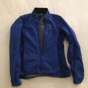 Women's Arcteryx Blue Trekking Jacket